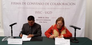 Unen esfuerzos IVEC y Universidad Gestalt de Diseño con firma de convenio
