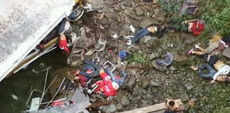 Vídeo del accidente de autobús en Atoyac