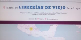 Crean sitio web para ubicar las librerías de viejo en México