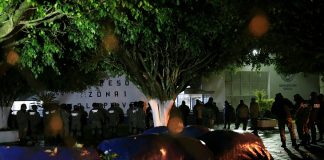 Familias refugiadas durante operativo en penal de Pacho Viejo