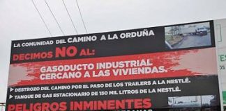 Se avecinan movilizaciones contra el gasoducto en Xalapa