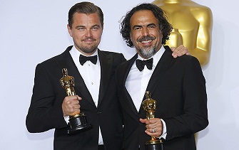 Leonardo Di Caprio y Alejandro González Iñárritu.