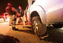 En Poza Rica, conductores atados a los parquímetros