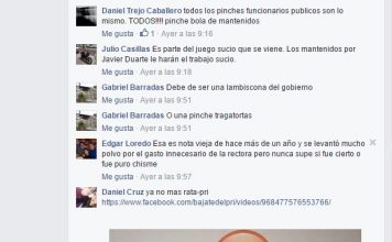 Tunden a primerpárrafo en redes sociales