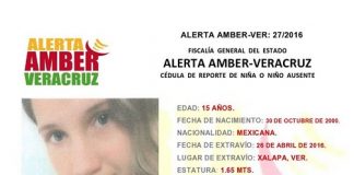Desaparece jovencita en Xalapa, Veracruz