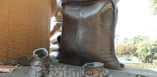 Amanecieron cortadas varias estatuas de Xalapa; las vendieron como chatarra