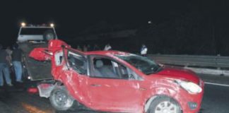 Cuatro hombres murieron en accidente carretero; volvían de una carrera de caballos