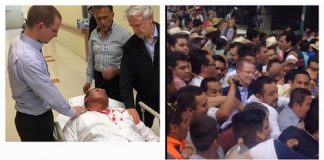 Video: Yunes Linares y panistas agredidos por los 400 pueblos; hay heridos