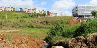 Las Fuentes, fraccionamiento que arroja excremento a terrenos baldíos