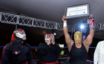 Octagón presenta en Xalapa al nuevo Dragón Dorado