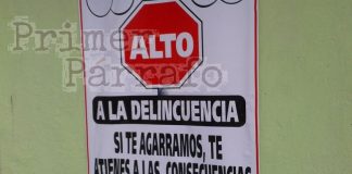 Amenazan a delincuentes en colonia Venustiano Carranza