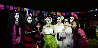 Catrinas inundan las calles de Xalapa