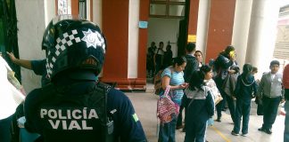 Video: En pánico, alumnos de escuela primaria Rébsamen en Xalapa
