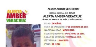 Niño desapareció hace un mes
