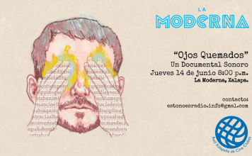 Ojos quemados, un documental para ver con los ojos cerrados en Xalapa
