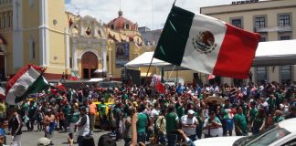 (Video) Así se festejó en Xalapa el triunfo de México sobre Alemania