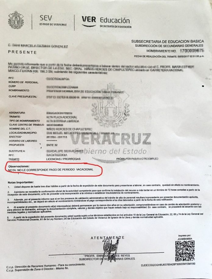 Documento sev