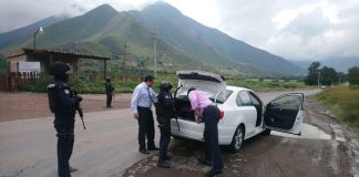 Activan código rojo por ataque armado a policías en Nogales