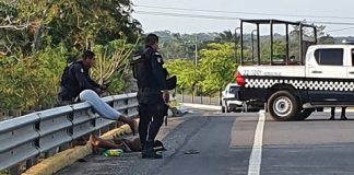 Asesinan a una mujer y a un hombre; en el puente de la ICA, Cosoleacaque