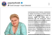 Falleció Paquita la del Barrio, en Xalapa, Veracruz